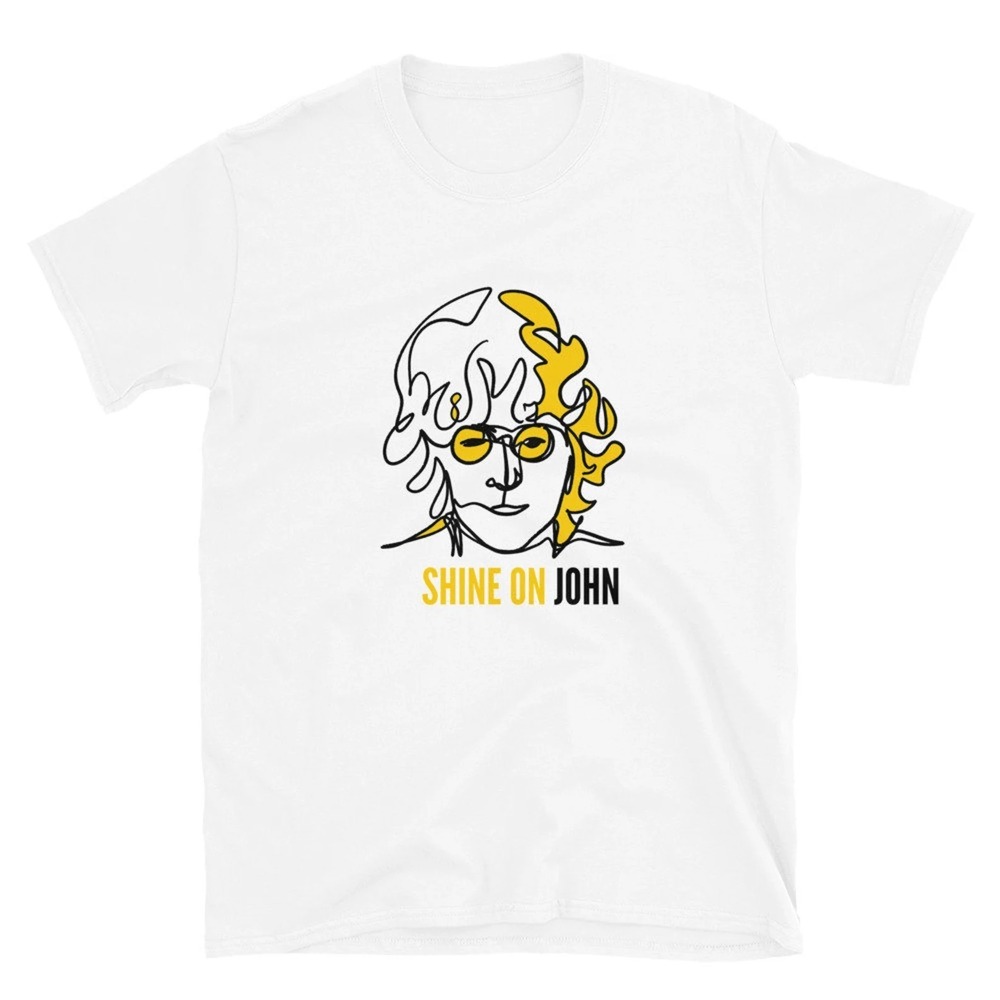 JOHN LENNON Shine On John Short-Sleeve Unisex T-Shirt